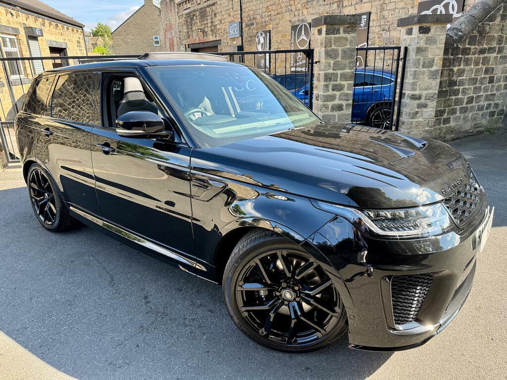Land Rover Range Rover Sport 5.0 P575 V8 Svr 4Wd Euro 6 Ss Black #3