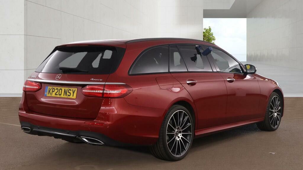 Mercedes-Benz E Class 2.9 E400d Amg Line Night Edition Premium Plus G- Red #4