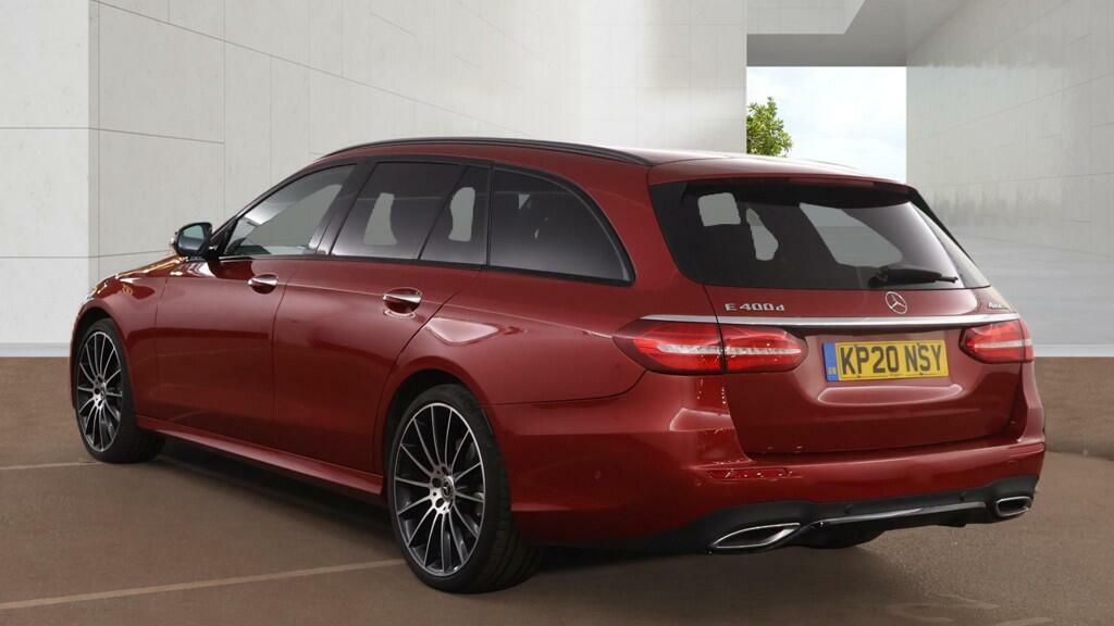 Mercedes-Benz E Class 2.9 E400d Amg Line Night Edition Premium Plus G- Red #3