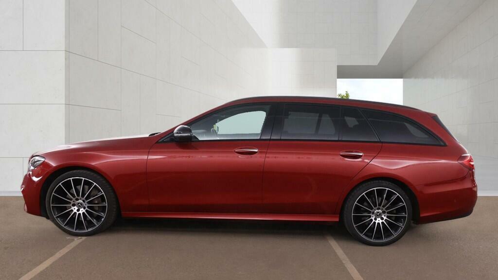 Mercedes-Benz E Class 2.9 E400d Amg Line Night Edition Premium Plus G- Red #6