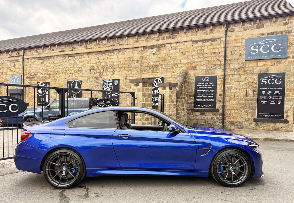 BMW M4 Cs Blue #4
