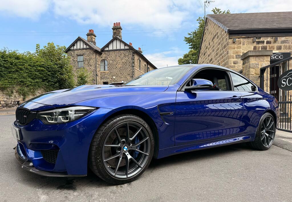 BMW M4 Cs Blue #6