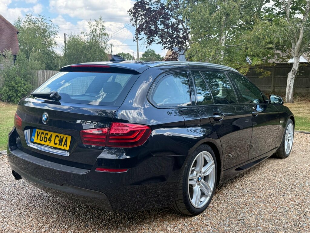 BMW 5 Series 3.0 530D M Sport Touring Euro 6 Ss YG64CWA Blue #5