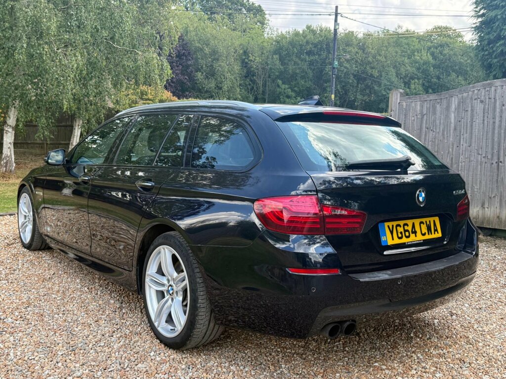 BMW 5 Series 3.0 530D M Sport Touring Euro 6 Ss YG64CWA Blue #3