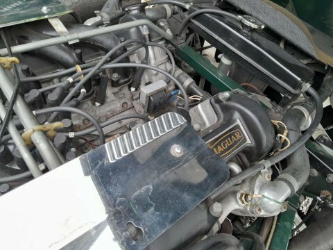 Jaguar E-Type V12 Roadster Green #6