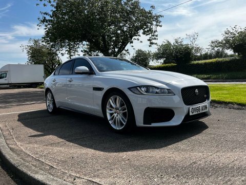 Jaguar XF 3.0 Xf V6 OV66AXM White #5