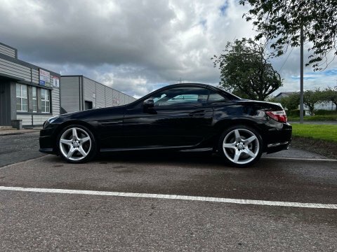 Mercedes-Benz SLK Slk 250 Amg Sport MV15DLE Black #2