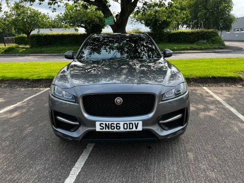 Jaguar F-Pace 2.0 F-pace R-sport SN66ODV Grey #4