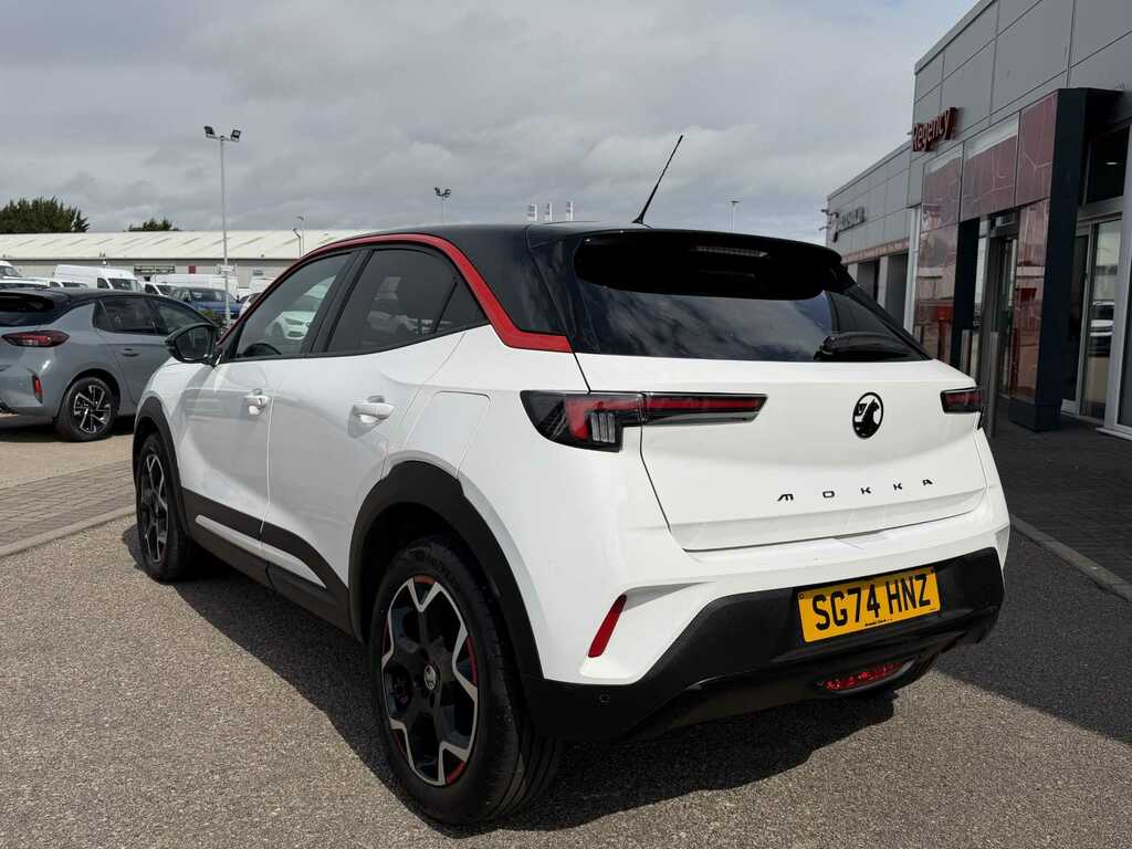 Vauxhall Mokka Gs Turbo SG74HNZ White #6