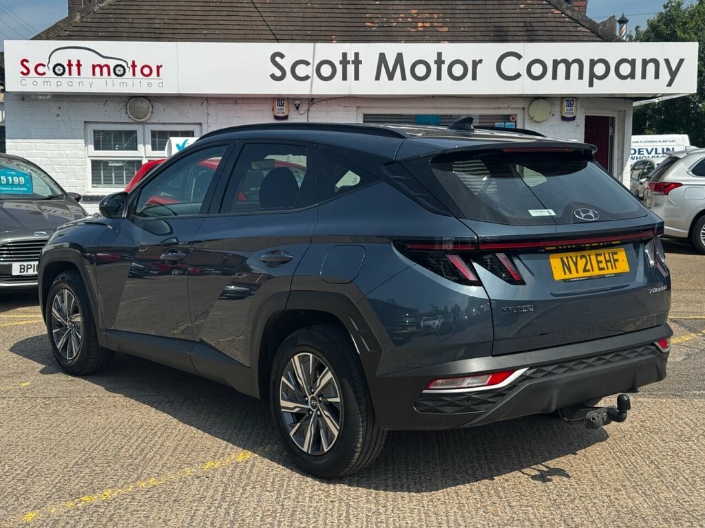 Hyundai Tucson 1.6L Se Connect NY21EHF Blue #2