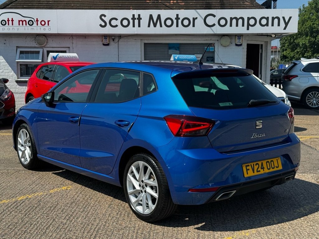Seat Ibiza 1L Fr FV24OOJ Blue #2