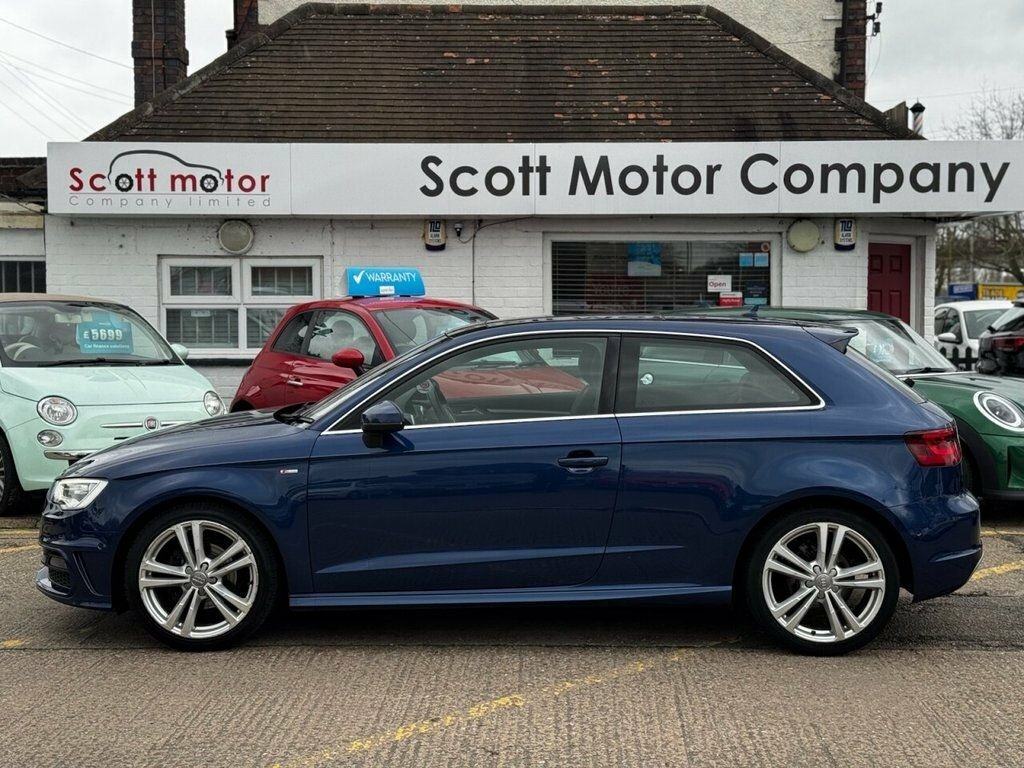 Audi A3 1.6L S Line WG64GFY Blue #5