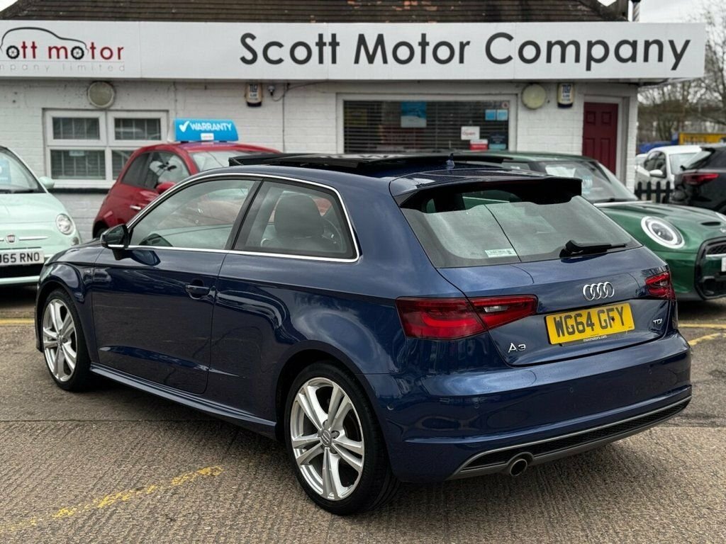 Audi A3 1.6L S Line WG64GFY Blue #2