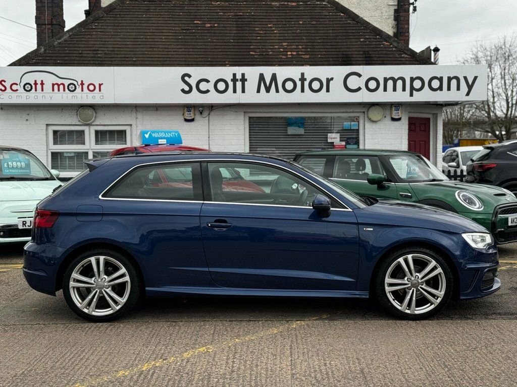 Audi A3 1.6L S Line WG64GFY Blue #6