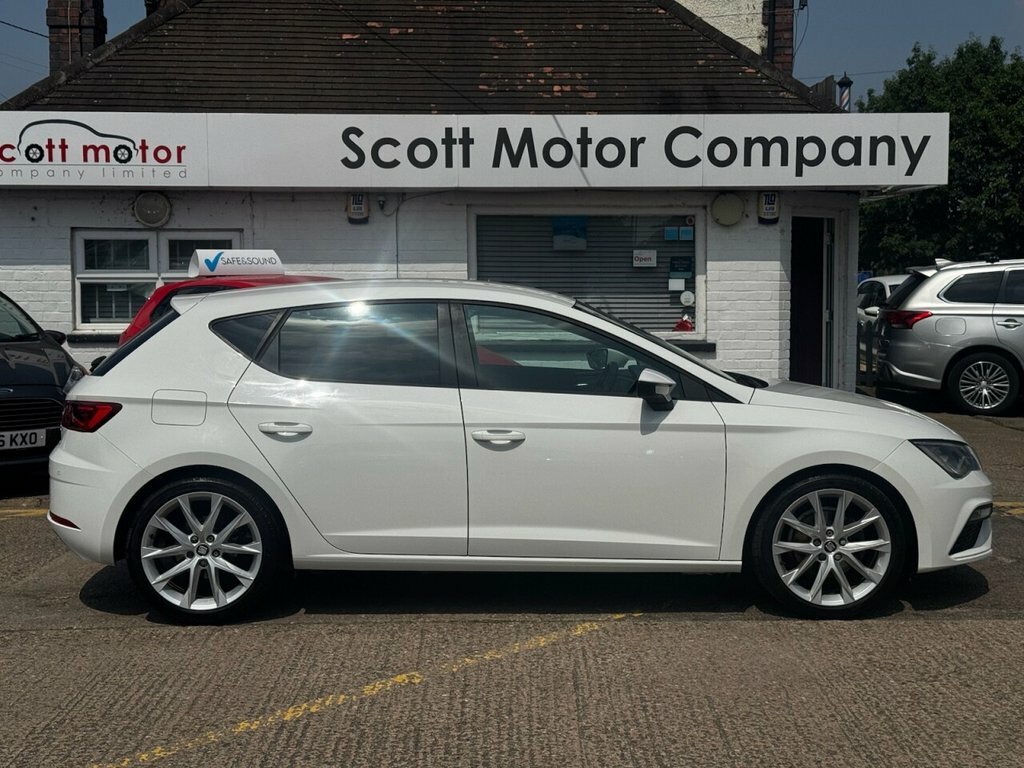 Seat Leon 1.4L Fr Technology VE18GPU White #6