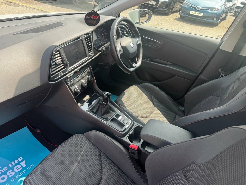 Seat Leon 1.4L Fr Technology VE18GPU White #3