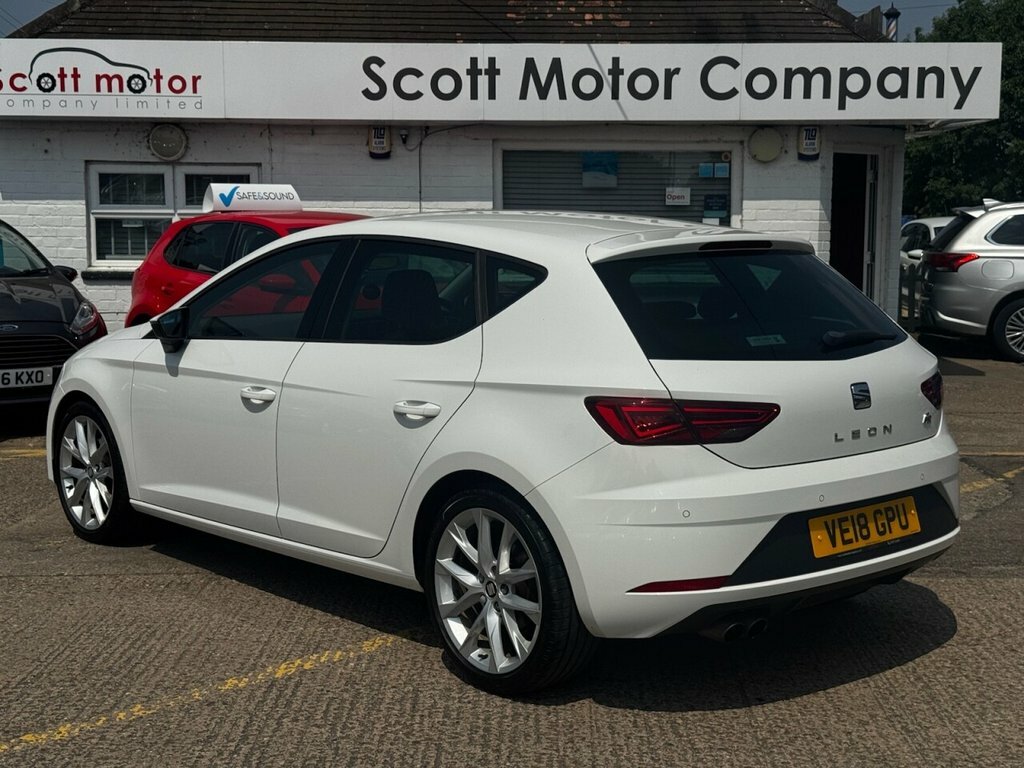 Seat Leon 1.4L Fr Technology VE18GPU White #2