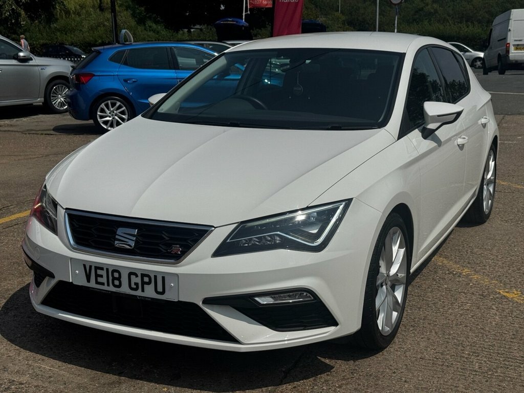 Seat Leon 1.4L Fr Technology VE18GPU White #4