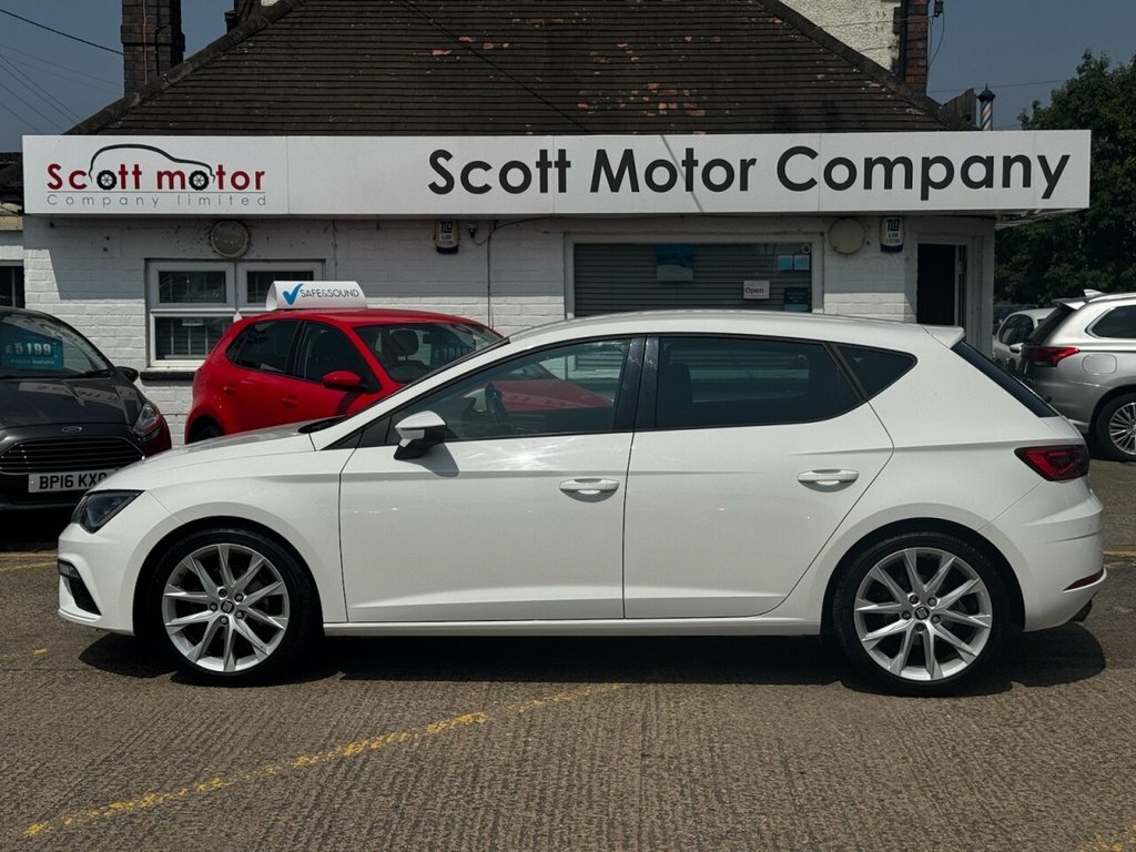 Seat Leon 1.4L Fr Technology VE18GPU White #5