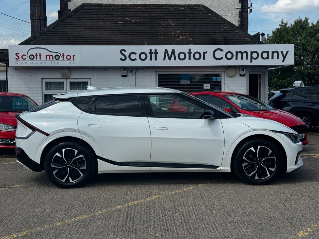 Kia EV6 Hatchback White #6