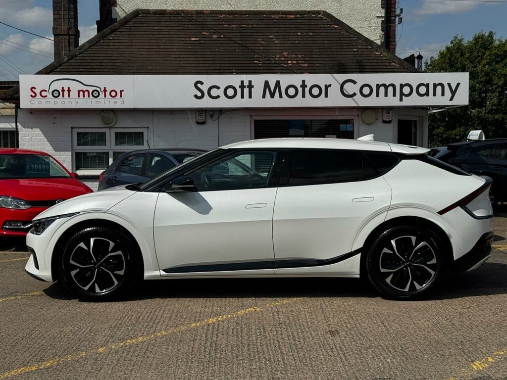 Kia EV6 Hatchback White #5