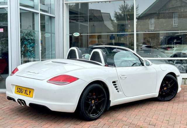 Porsche Boxster 3.4 987 S Convertible White #3