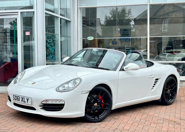 Porsche Boxster 3.4 987 S Convertible White #4