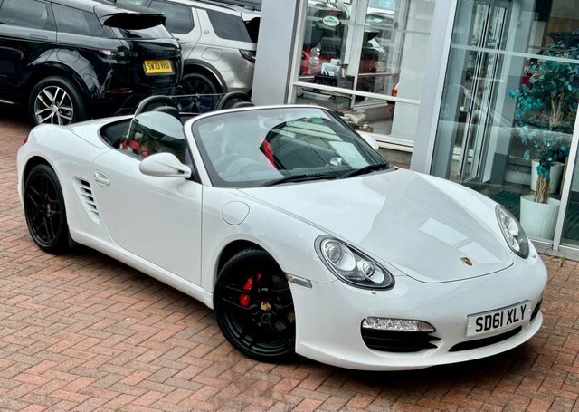 Porsche Boxster 3.4 987 S Convertible White #6