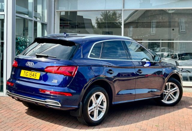 Audi Q5 2.0 Tdi S Line Blue #3