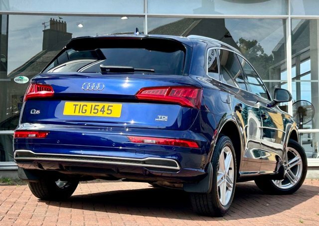 Audi Q5 2.0 Tdi S Line Blue #5