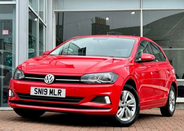 Volkswagen Polo 1.0 Tsi Gpf Se SN19MLR Red #4