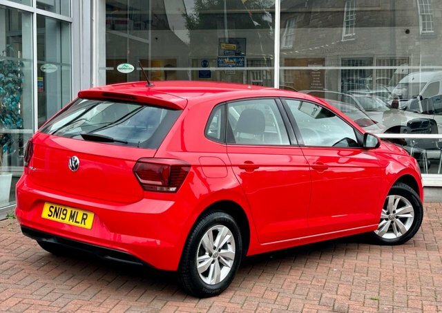 Volkswagen Polo 1.0 Tsi Gpf Se SN19MLR Red #3