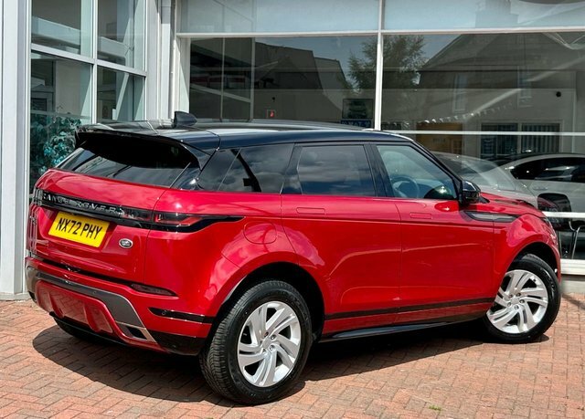 Land Rover Range Rover Evoque 1.5 P300e 12.2Kwh R-dynamic Red #3