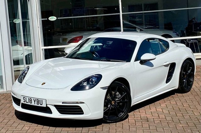 Porsche 718 Cayman 2.0T Coupe White #5