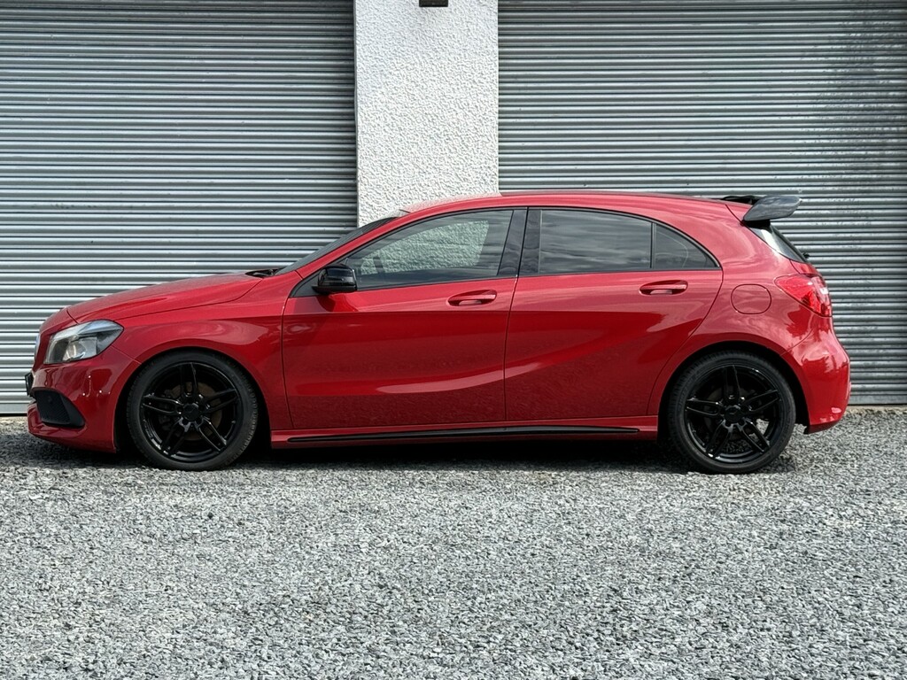 Mercedes-Benz A Class 2.1 A200d Amg Line 2016 PL16MYJ Red #6
