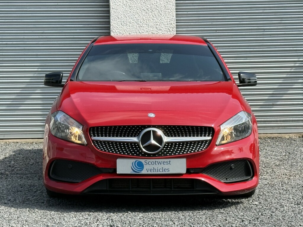 Mercedes-Benz A Class 2.1 A200d Amg Line 2016 PL16MYJ Red #4