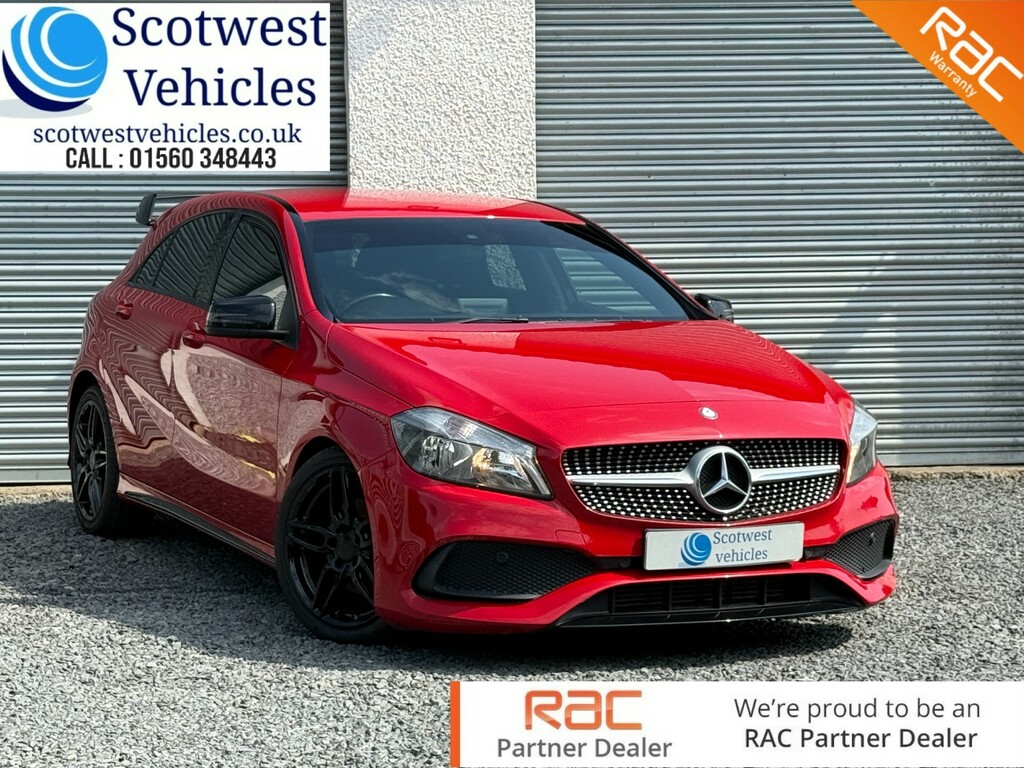 Mercedes-Benz A Class 2.1 A200d Amg Line Red