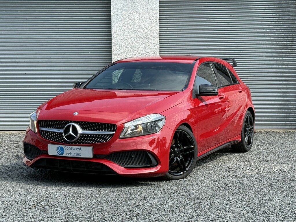 Mercedes-Benz A Class 2.1 A200d Amg Line 2016 PL16MYJ Red #5