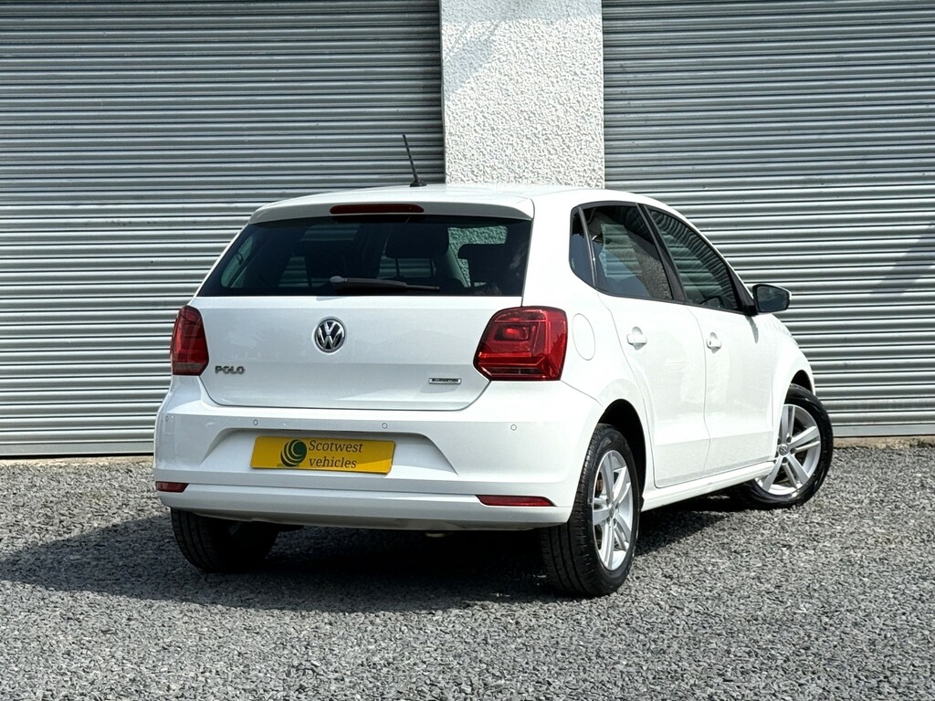 Volkswagen Polo 1.0 Bluemotion Tech Match SM66PKN White #3