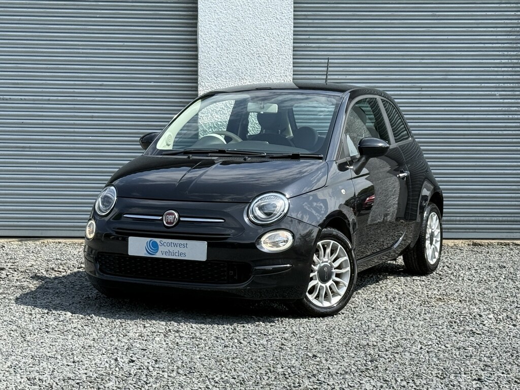 Fiat 500 1.2 500 Pop Star 1.2 69Hp 2017 PL17KFJ Black #3