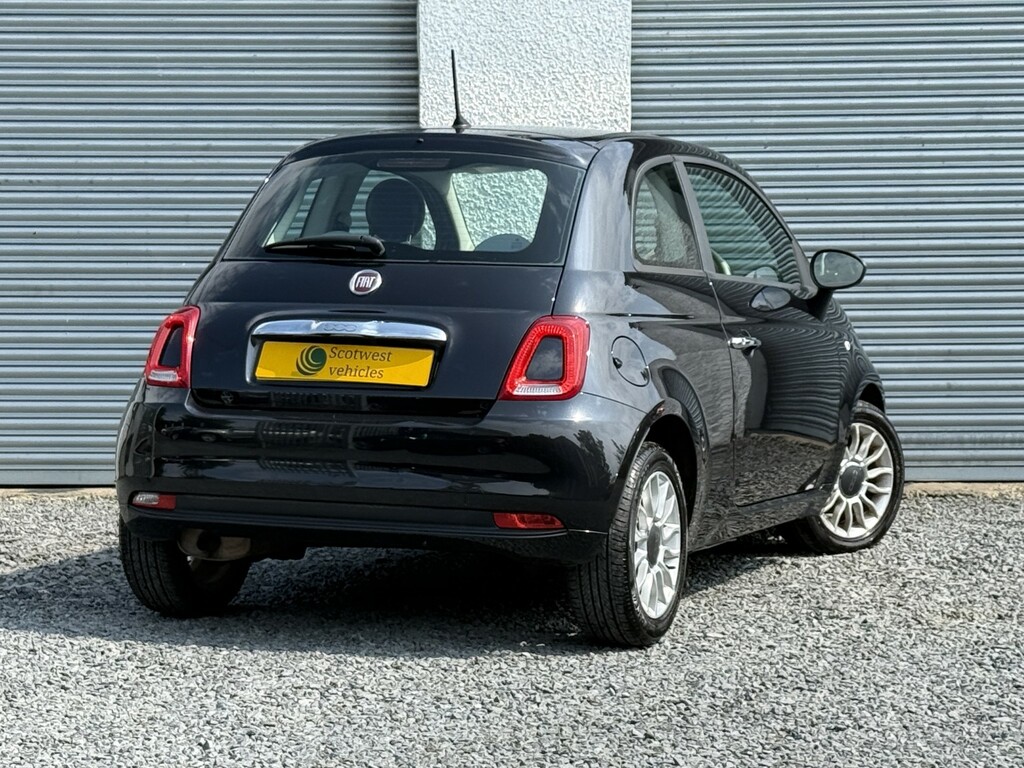 Fiat 500 1.2 500 Pop Star 1.2 69Hp 2017 PL17KFJ Black #4