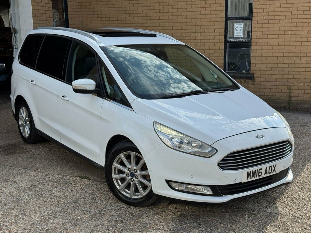 Ford Galaxy 2L Titanium X White #2