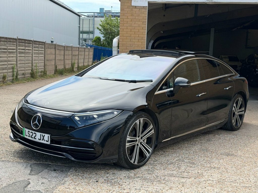 Mercedes-Benz EQS Hatchback Black #4