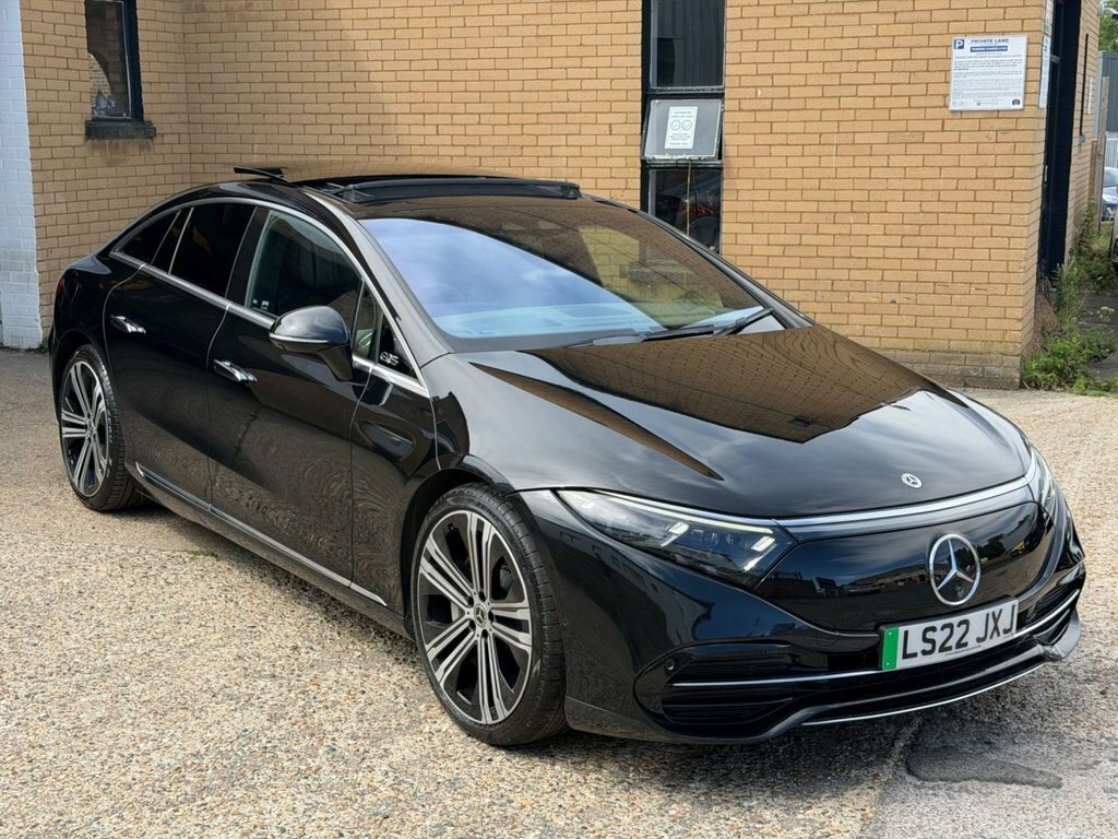 Mercedes-Benz EQS Hatchback Black #2