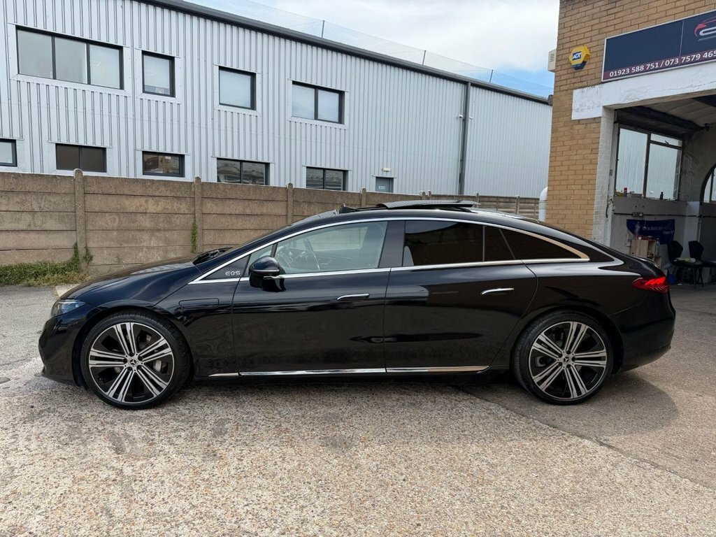 Mercedes-Benz EQS Hatchback Black #5
