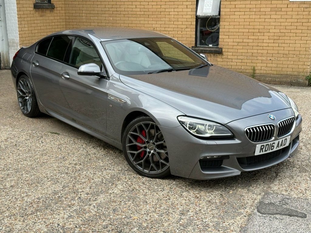 BMW 6 Series Gran Coupe 3L M Sport Grey #2