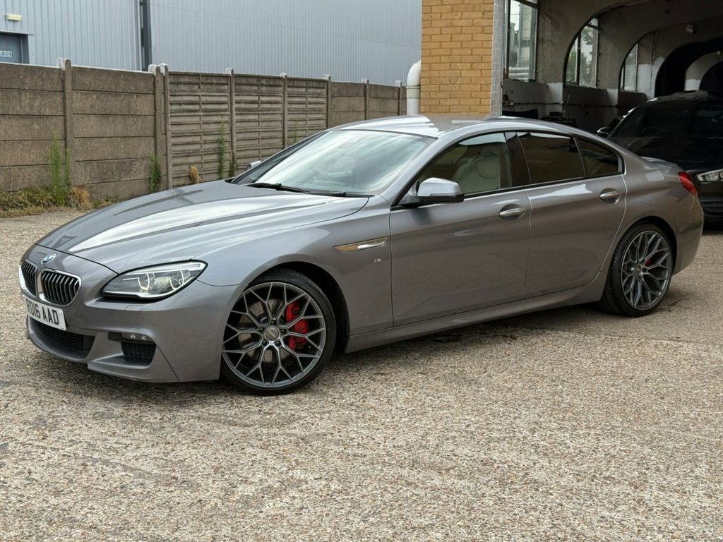 BMW 6 Series Gran Coupe 3L M Sport Grey #4
