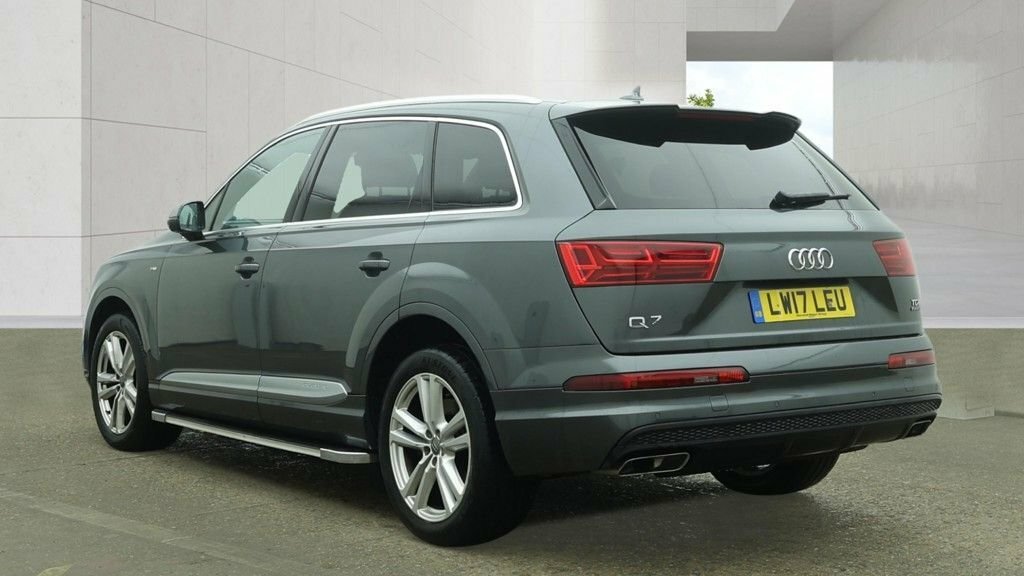 Audi Q7 Tdi Quattro S Line Blue #5