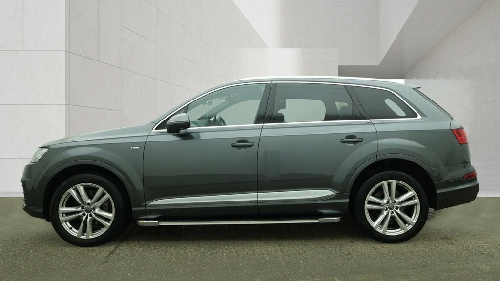 Audi Q7 Tdi Quattro S Line Blue #6