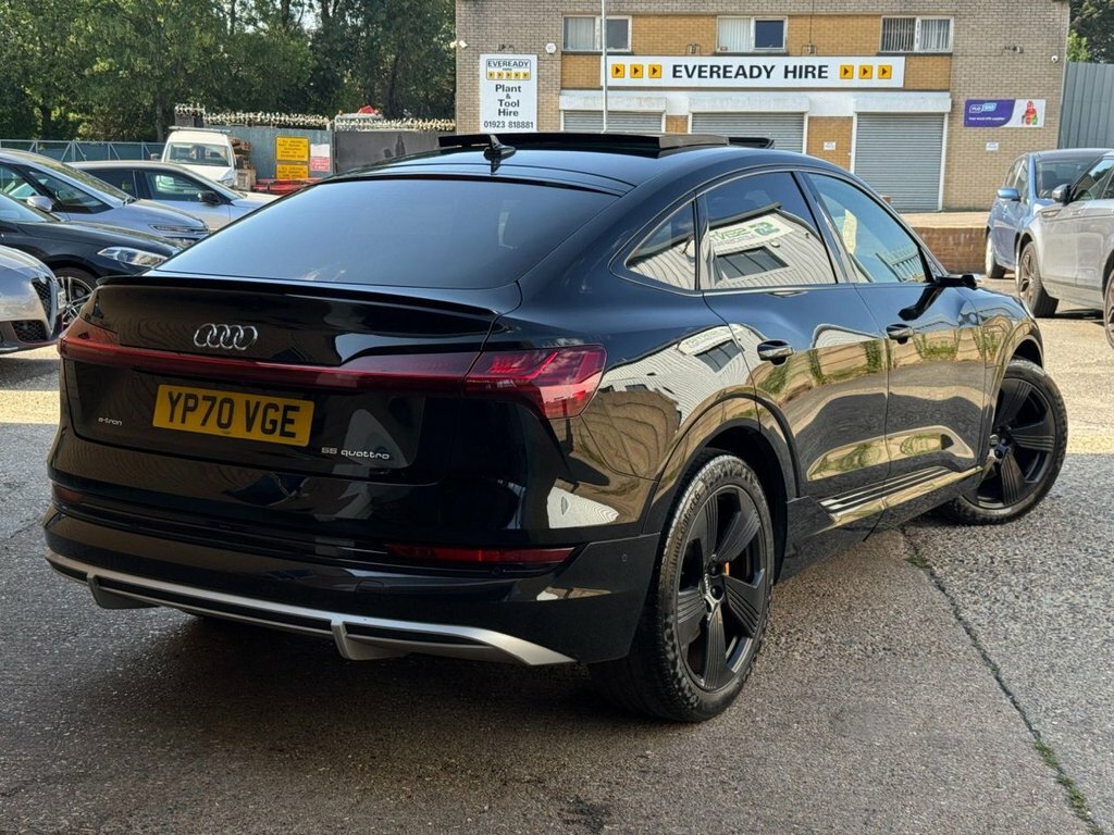 Audi E-tron Suv Black #5